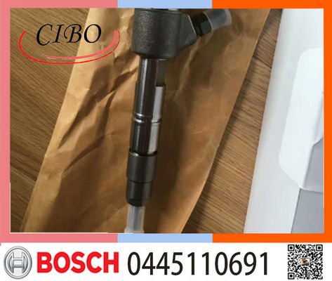 FOTON Bosch 4JB1 এর জন্য 0445110691 ইঞ্জিন পার্টস ডিজেল ফুয়েল ইনজেক্টর